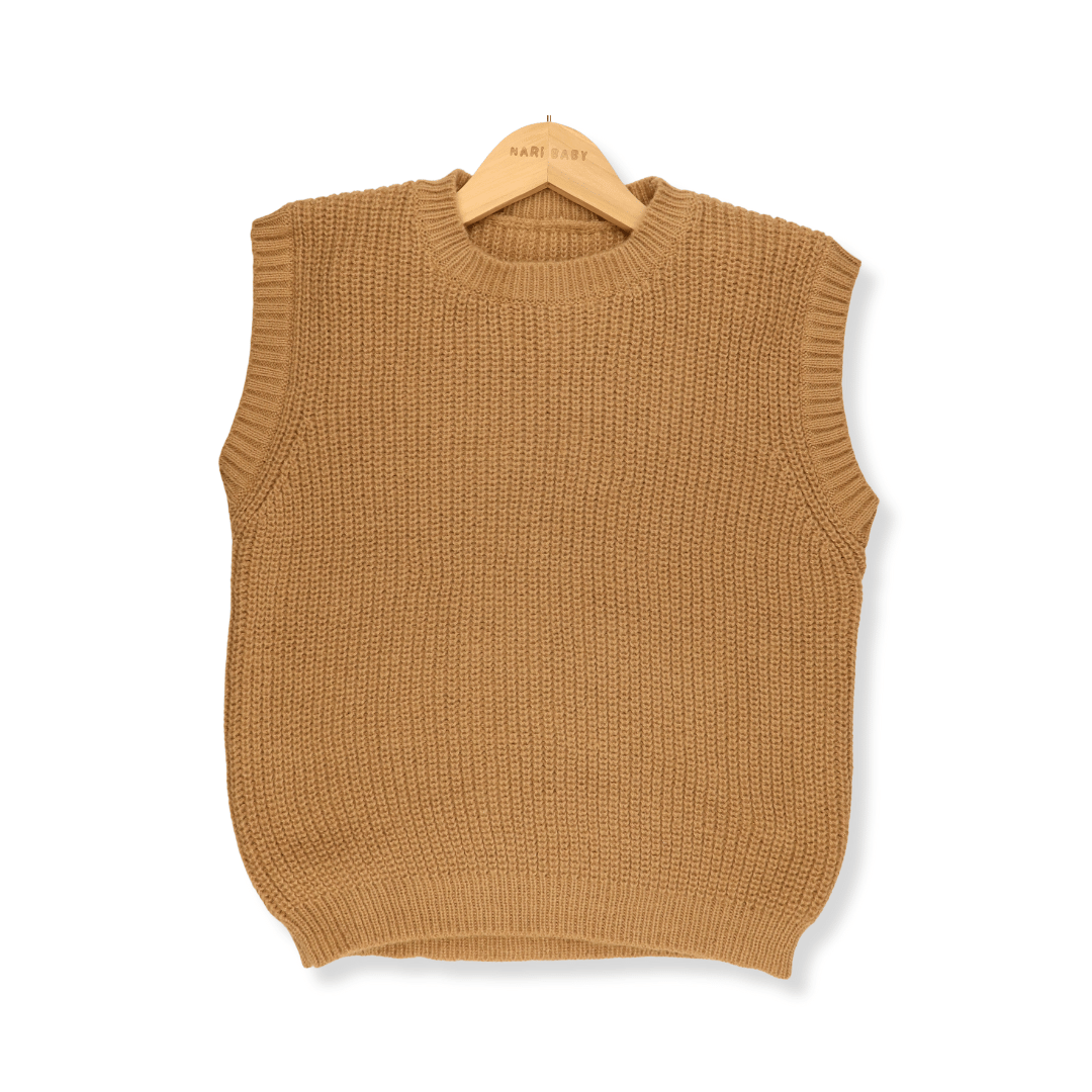 All Knit Sweater Vest – Nari Baby