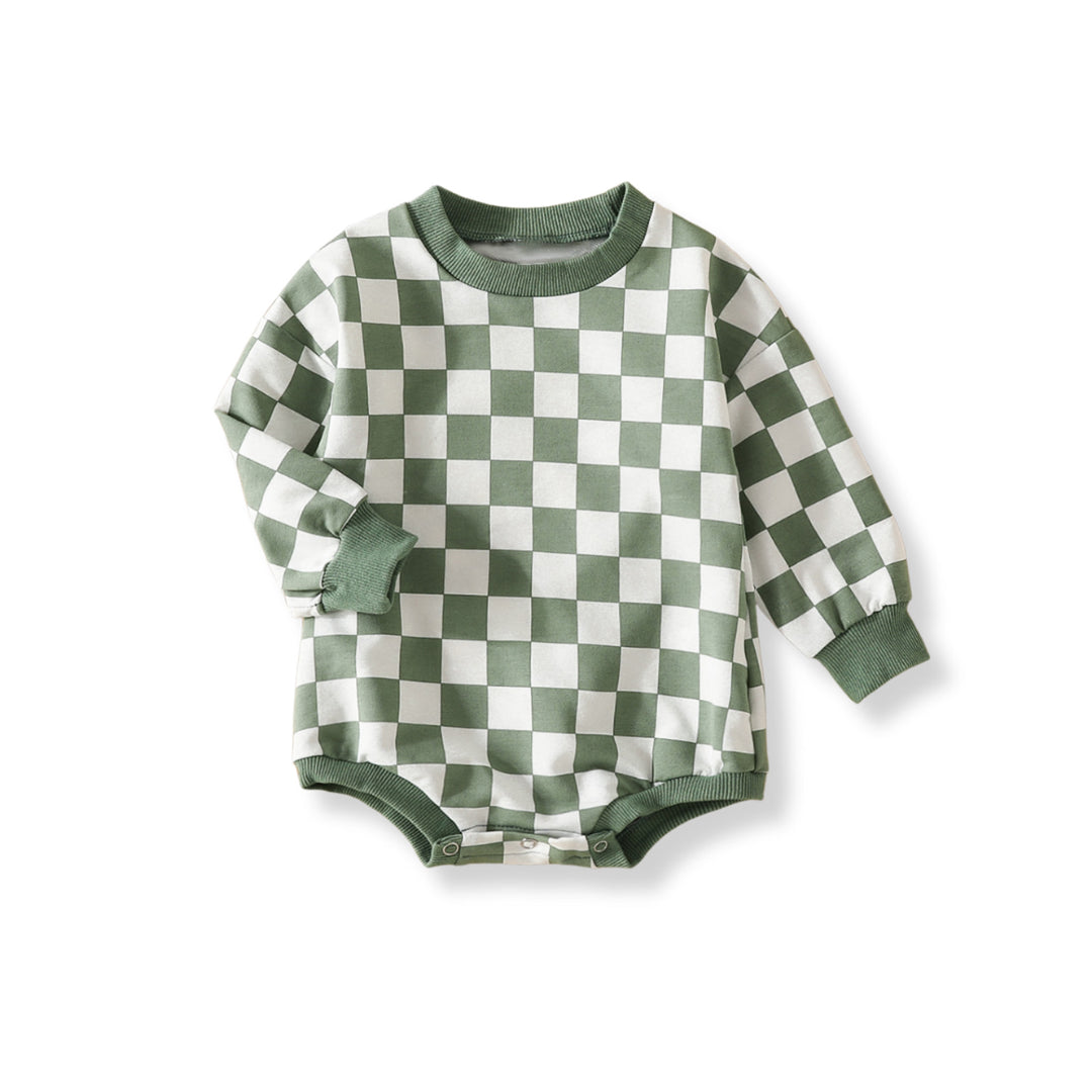 Le Damier - Checkered Romper