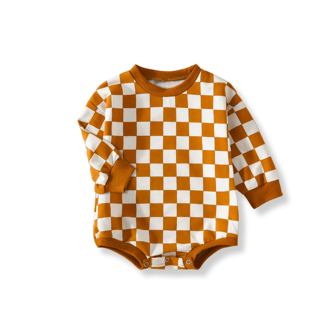 Le Damier - Checkered Romper