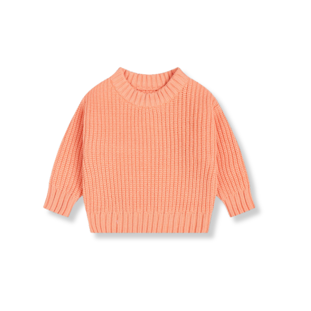 Round Neck Knit Sweater