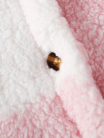 Load image into Gallery viewer, Bubblegum Plaid Fleece Coat
