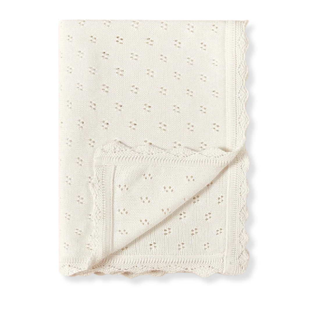Breathable Knit Baby Blanket