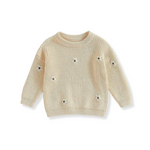 Load image into Gallery viewer, Les Fleurs - Hand Embroidered Knit Sweater
