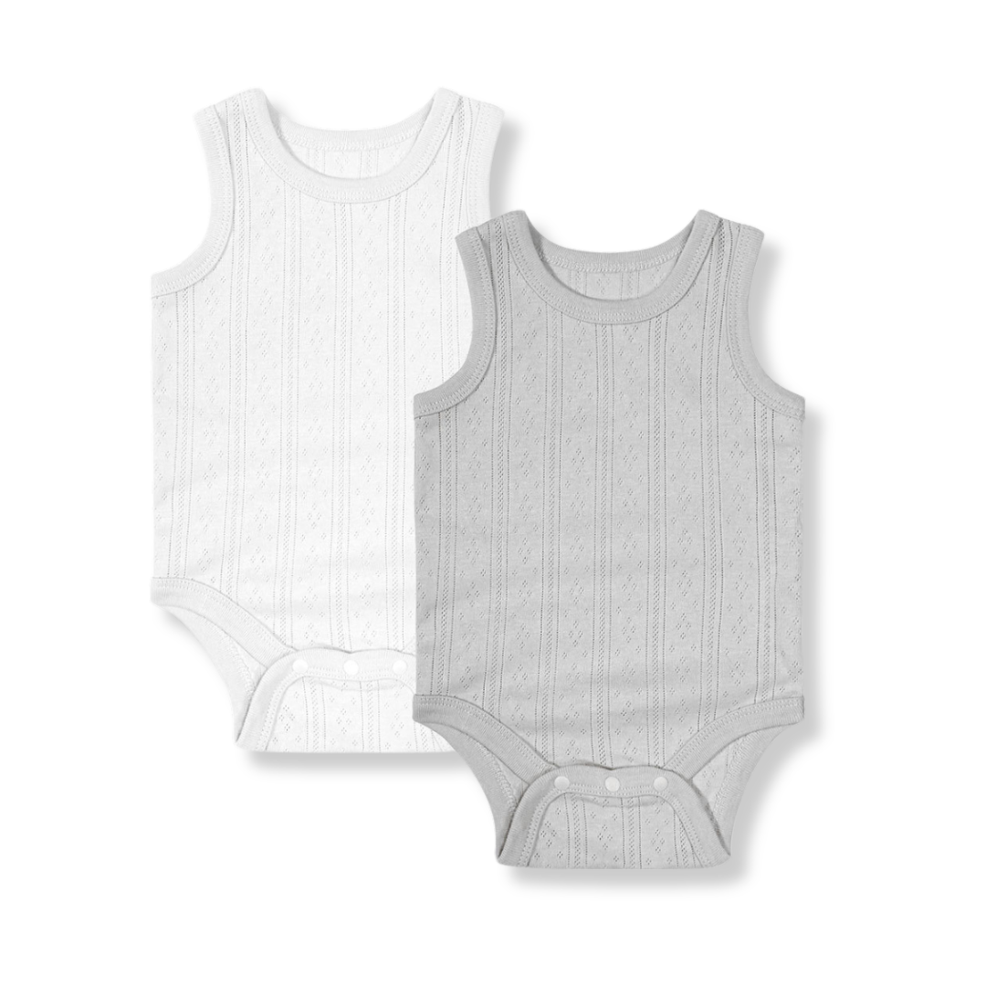 Basic Sleeveless Bodysuit   2-Pack