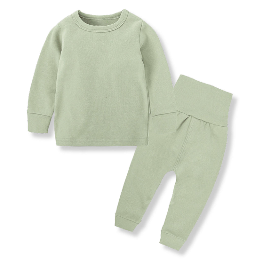 Belly Band Pants & Long Sleeve Set