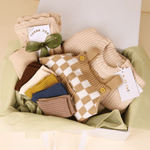 Load image into Gallery viewer, Newborn Knit &amp; Knots Gift Box (Sand)
