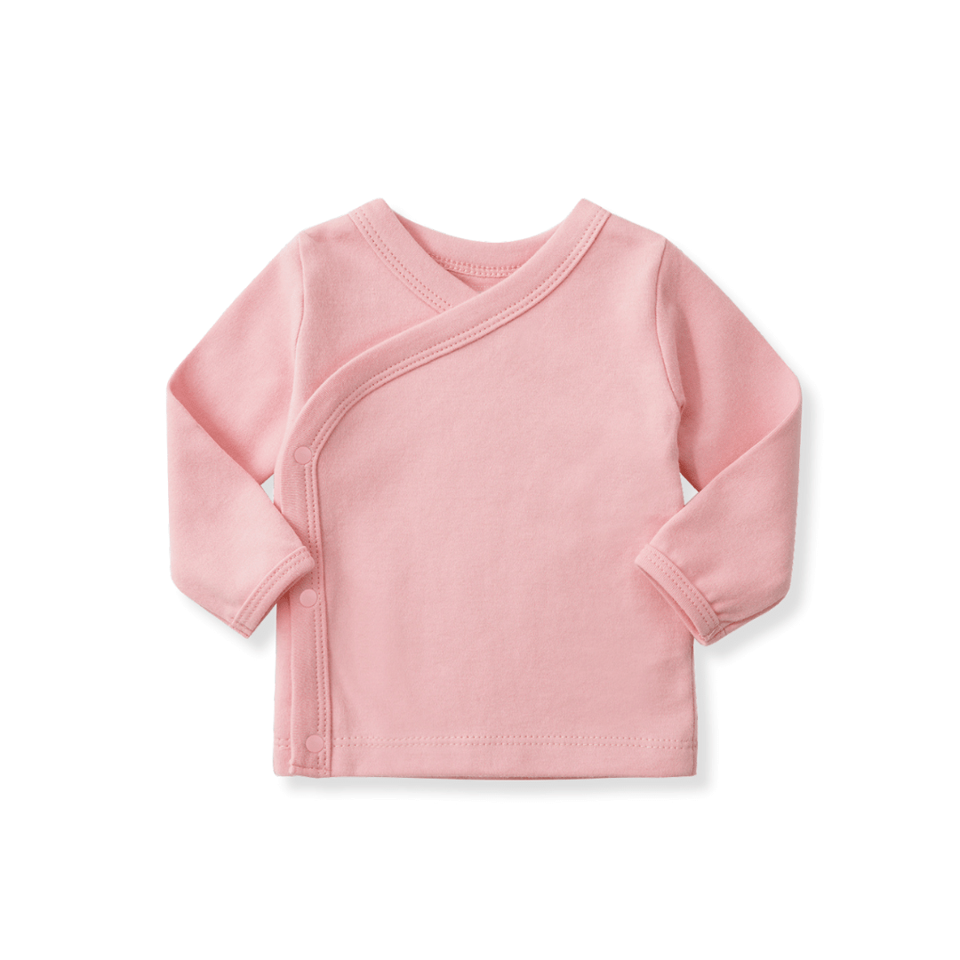 Newborn Organic Wrapover Shirt