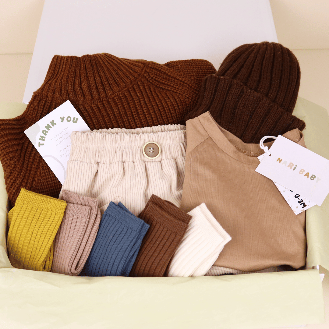 Knit & Knots Gift Box (Mocha)