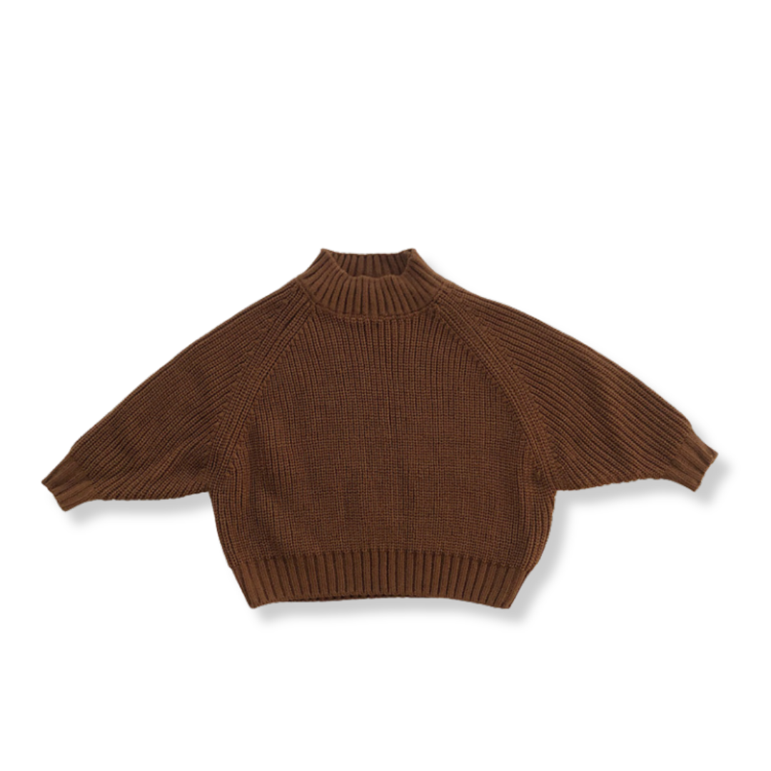 High Neck Knit Sweater